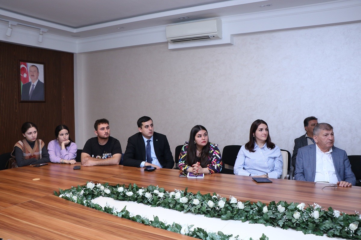 AzMİU-da dünya şöhrətli alimin elmi seminarları keçirilir - FOTOLAR